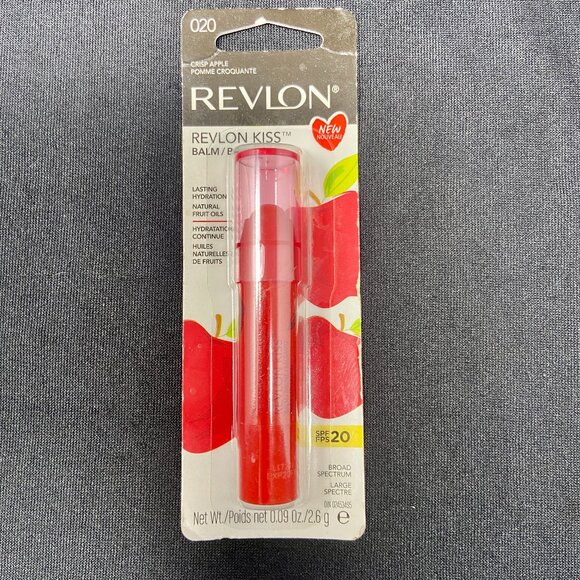 Revlon Kiss Lip Balm SPF20 #020 Crisp Apple New NIP - Picture 1 of 3